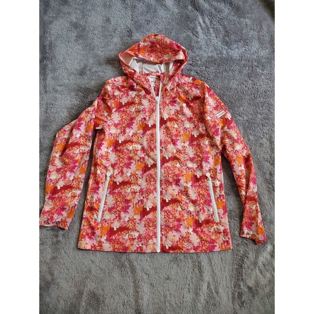 HUNTER For target Packable Raincoat /Windbreaker Girls Sz XL